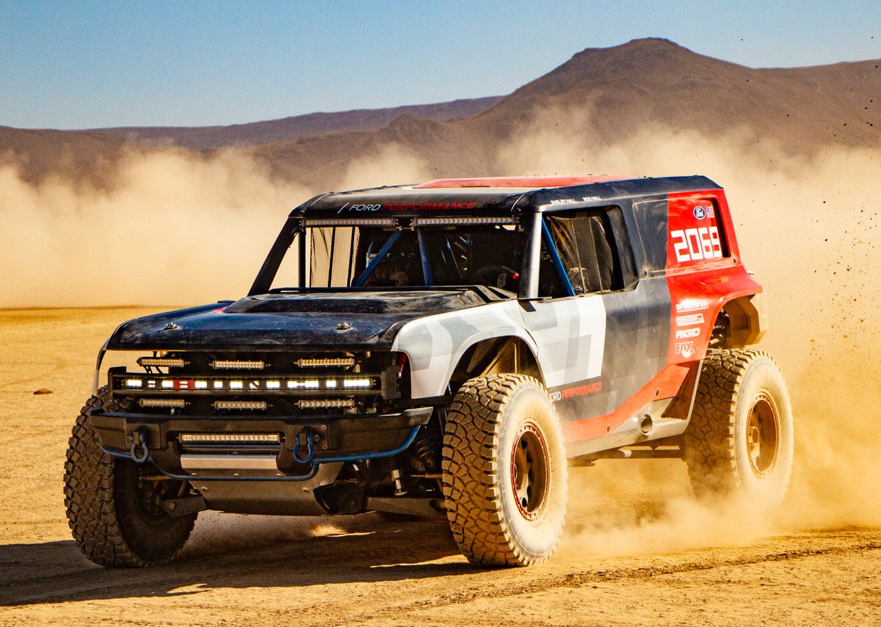 Ford Bronco R Baja Racer Teases New Bronco, Looks Amazing