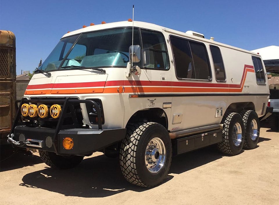 This Lifted GMC Motorhome Is Completely Bonkers