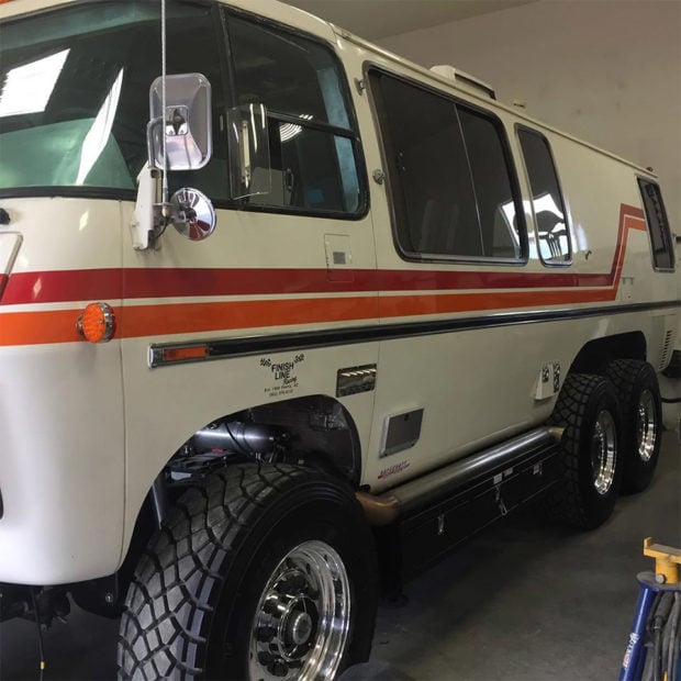 This Lifted GMC Motorhome Is Completely Bonkers