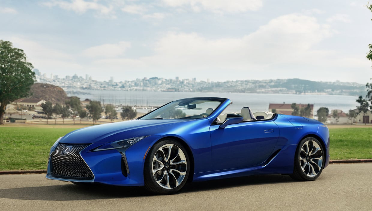 2021 Lexus LC 500 Convertible: The Beauty Drops Her Top