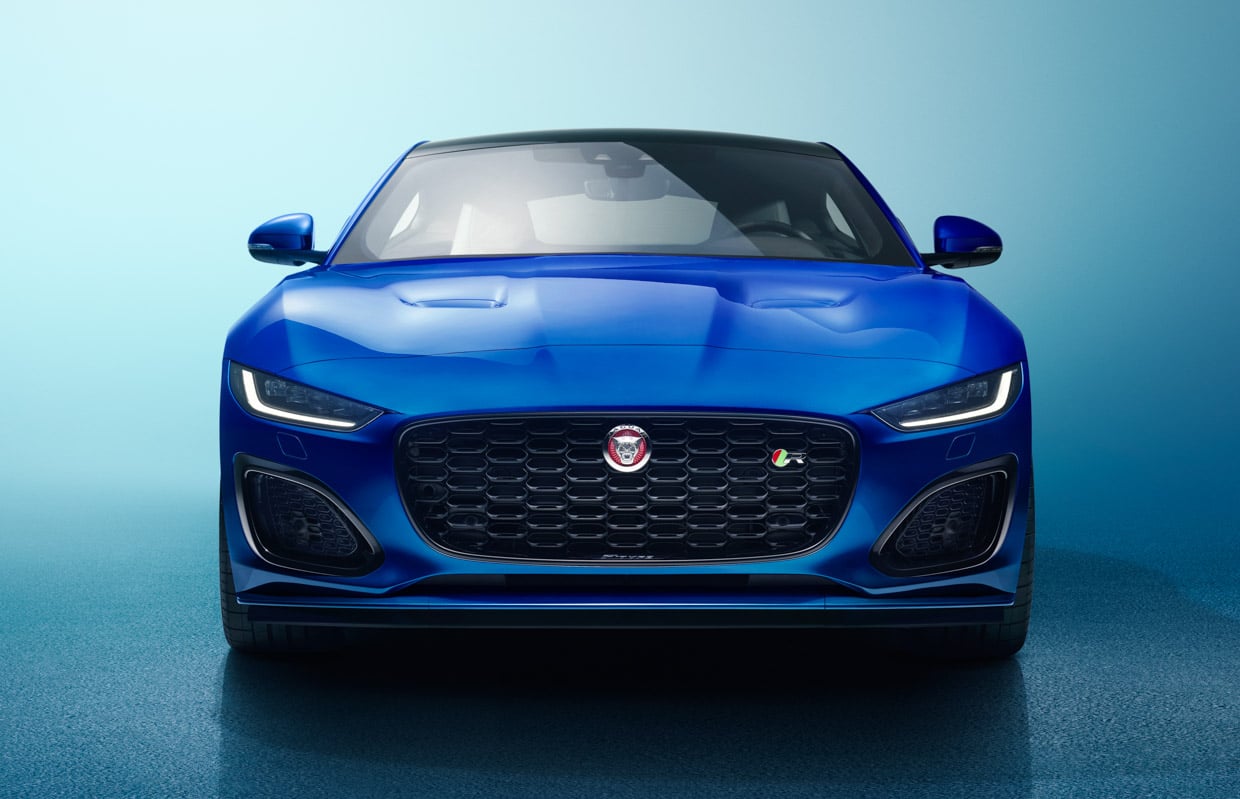 2021 Jaguar F-TYPE Gets a New Face and New Tech