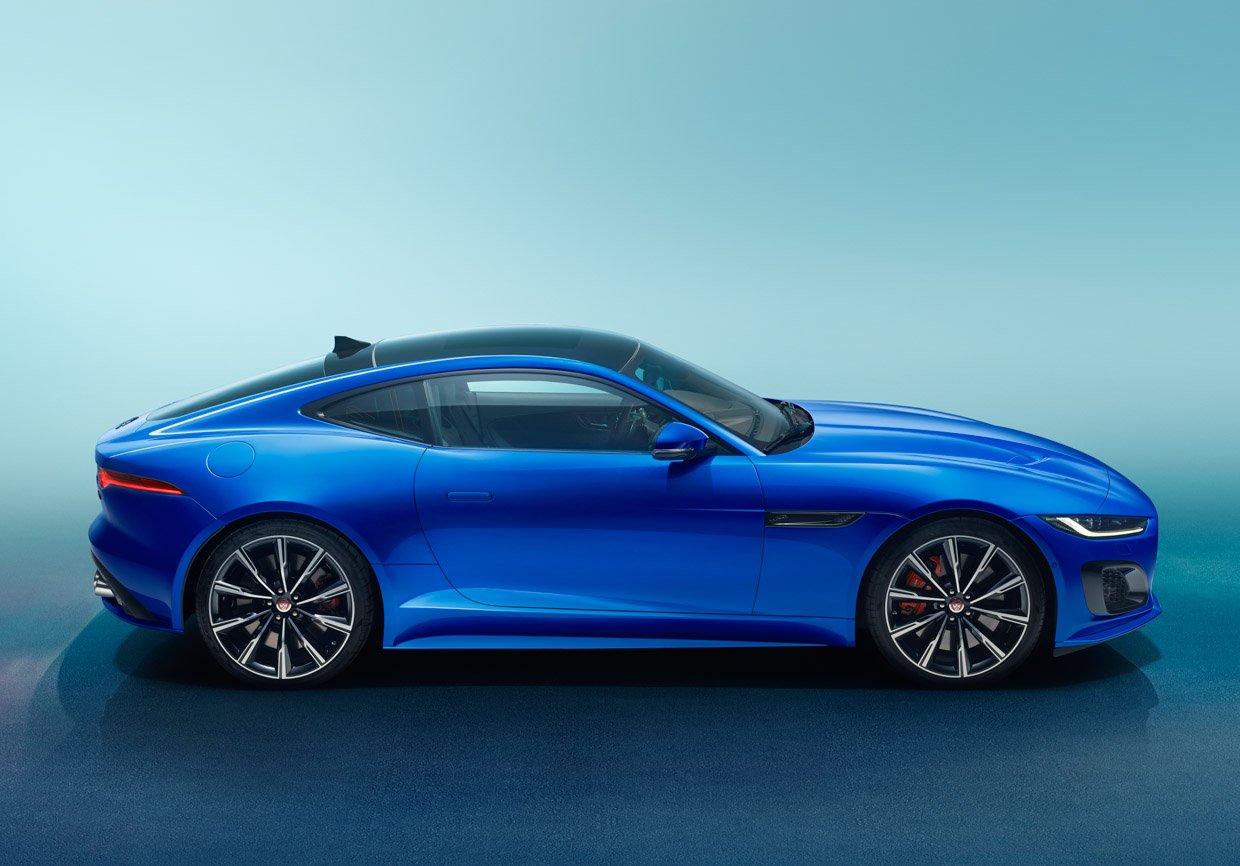 2021 jaguar f-type gets a new face and new tech