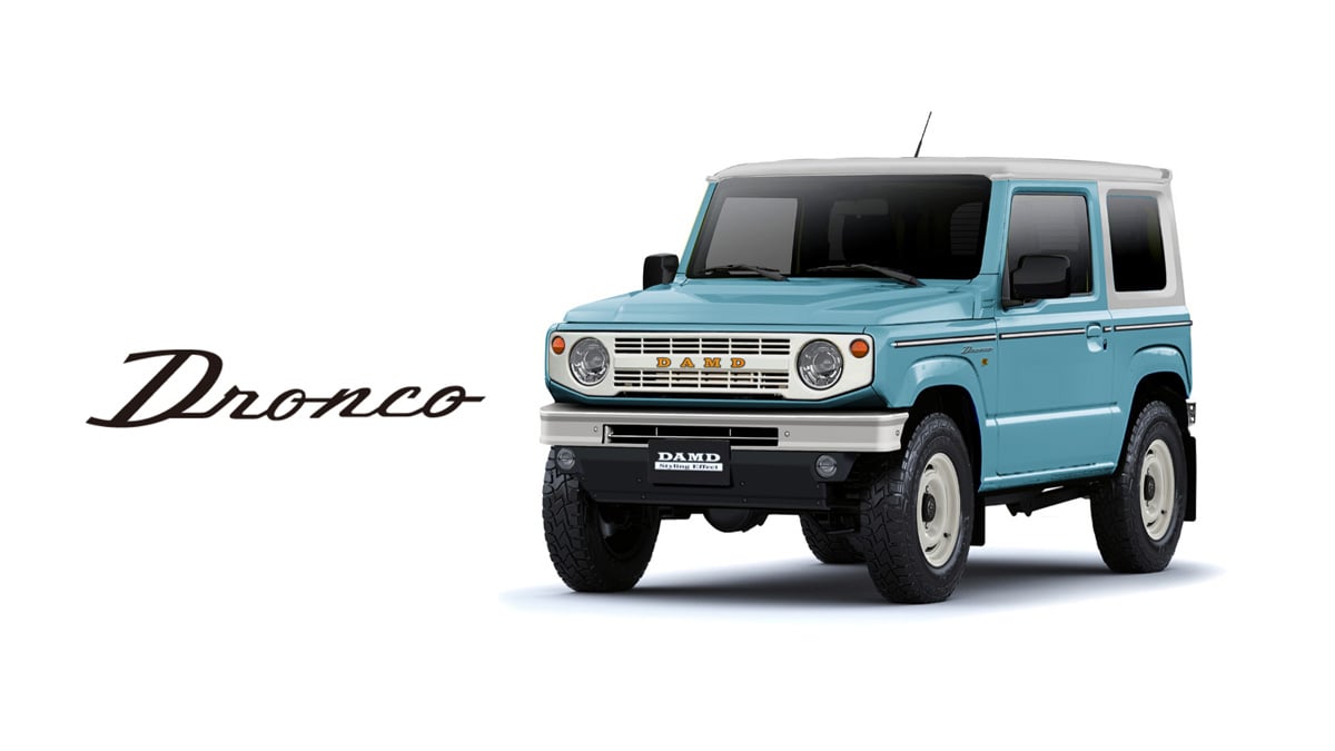 DAMD Dronco Turns Suzuki Jimny Into a Baby Ford Bronco