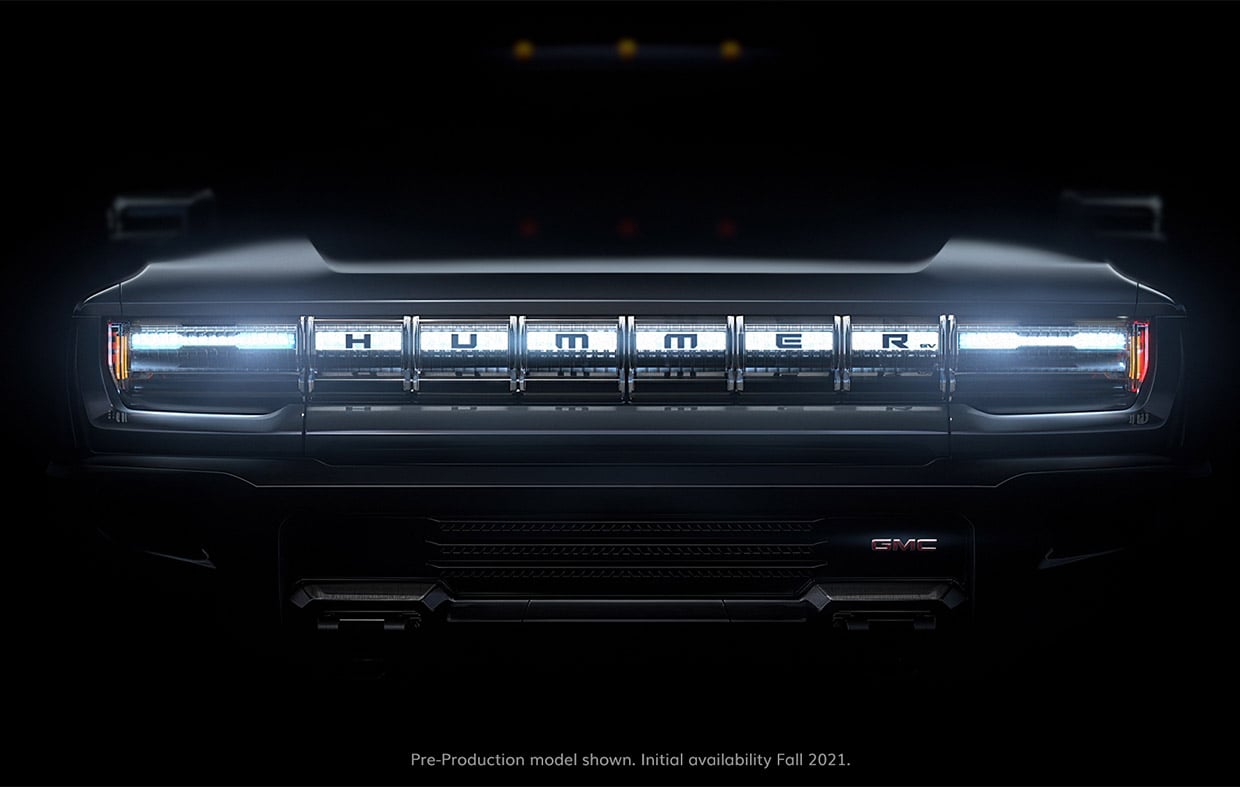 1000 Horsepower GMC Hummer EV Teased for Super Bowl Ad