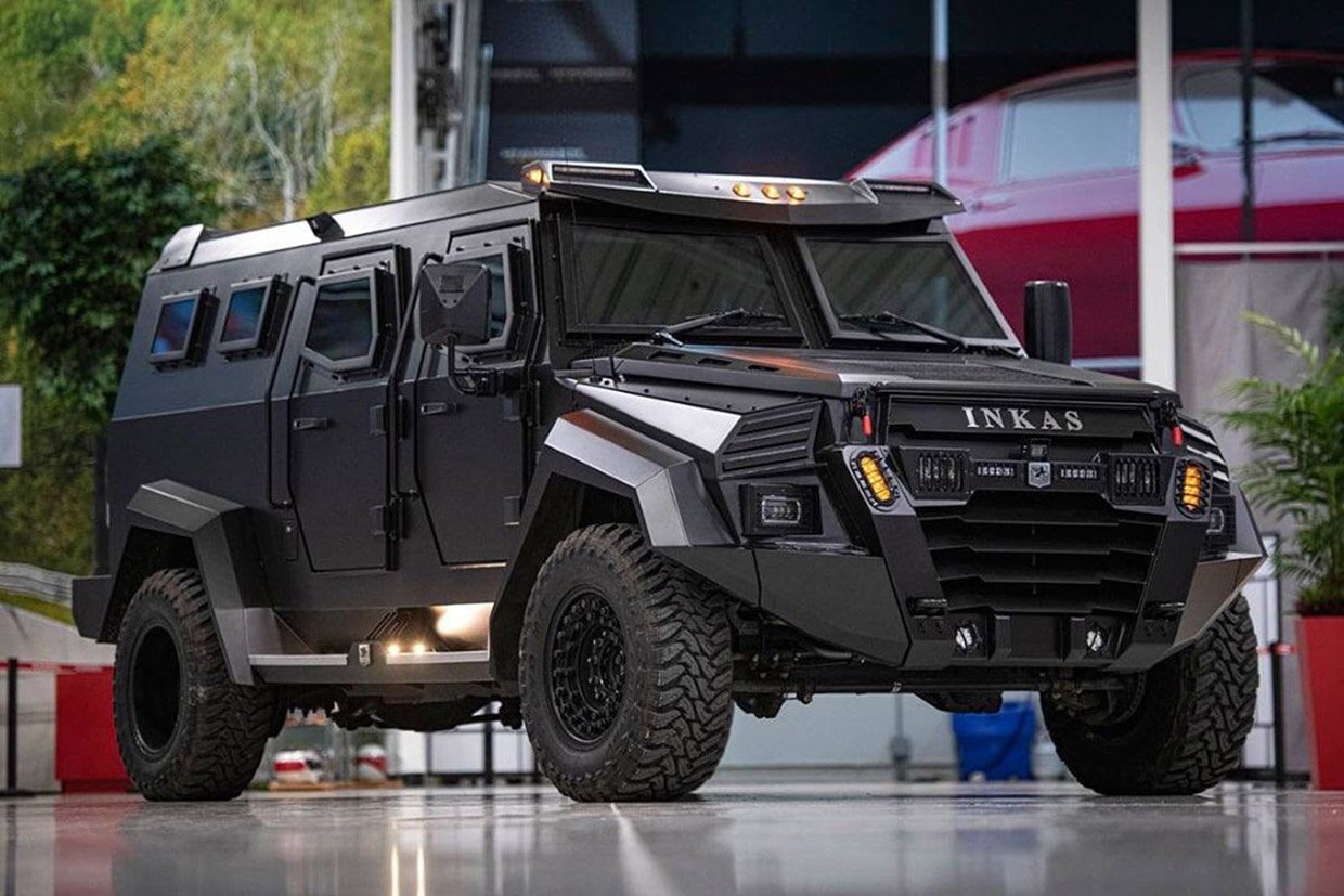 The INKAS Sentry Civilian Is an Armored Ford F-550 Truck for the Wealthy