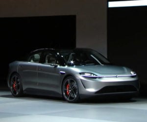 Sony Vision-S Concept Car Makes Surprise Debut at CES