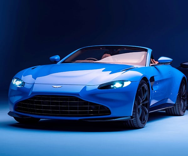 2021 Aston Martin Vantage Roadster Opens Up