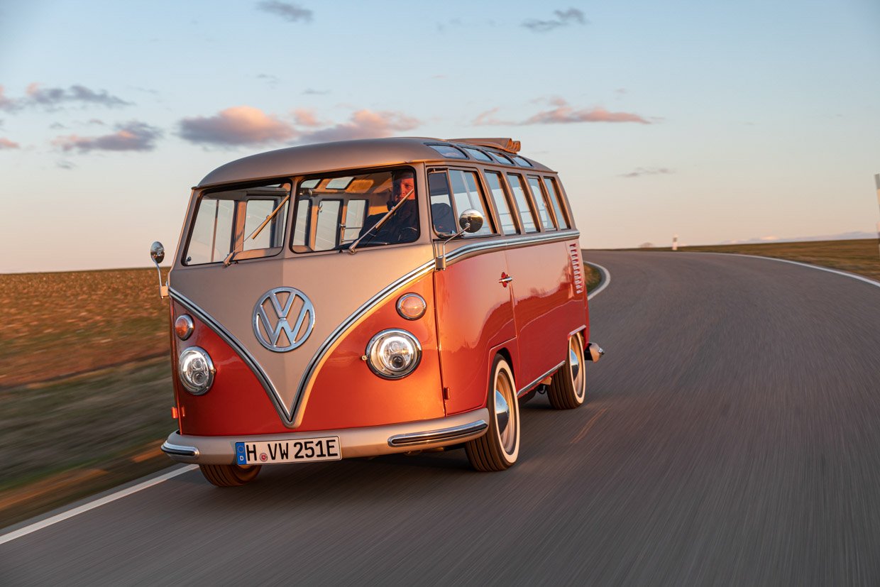 Volkswagen e-BULLI Is a Classic VW Bus with an Electric Heart