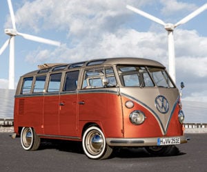 Volkswagen e-BULLI Is a Classic VW Bus with an Electric Heart