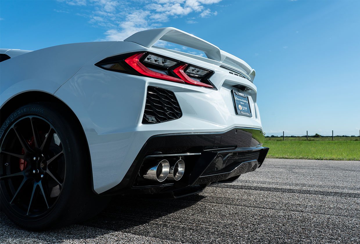 Listen to Hennessey’s C8 Corvette Exhaust Note Roar on the Dyno