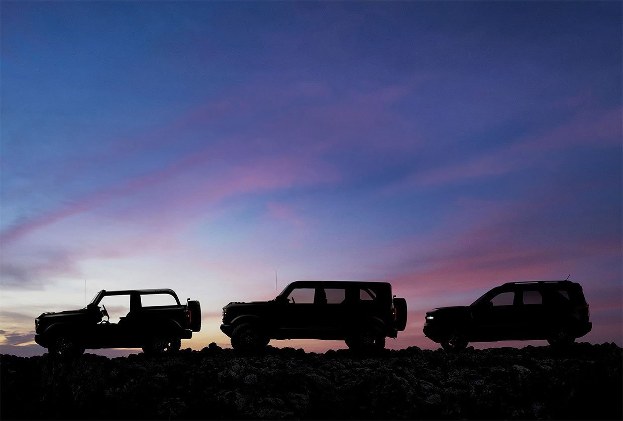 Ford Teases 2021 Bronco Line with “Built Wild” Extreme Durability