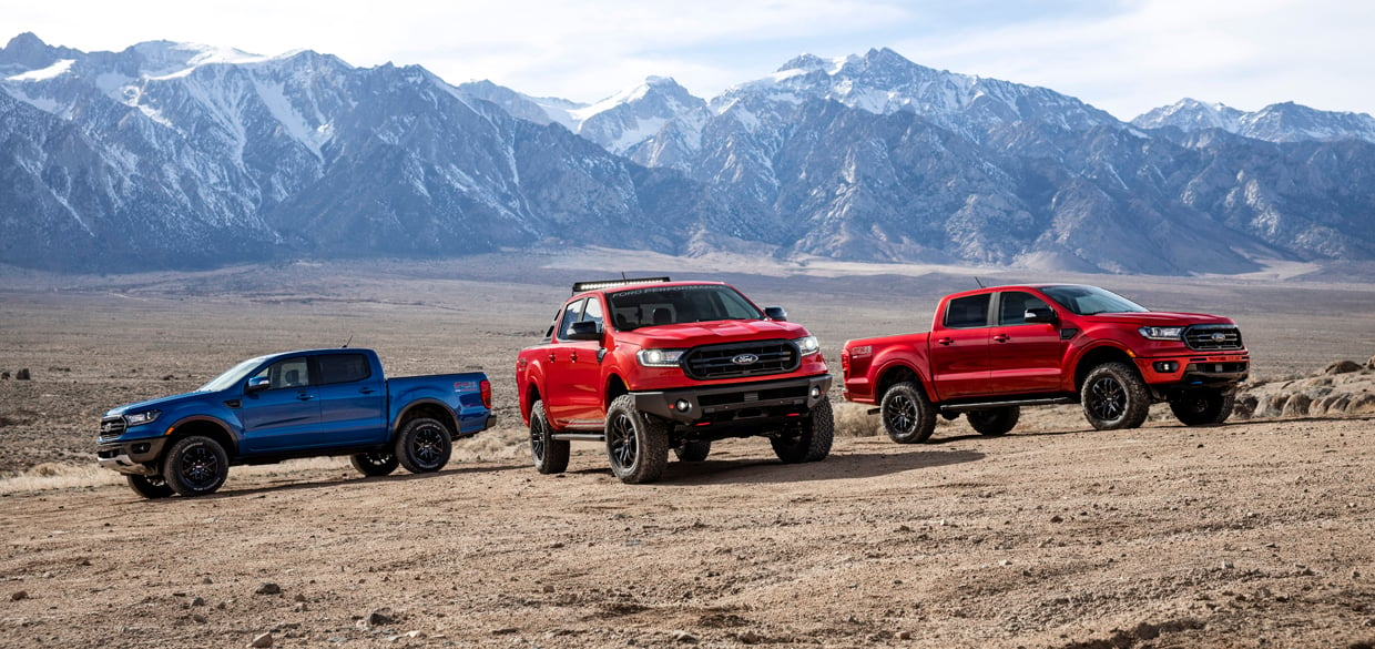 Ford Performance Adds Three Ranger Off-Road Accessory Packs