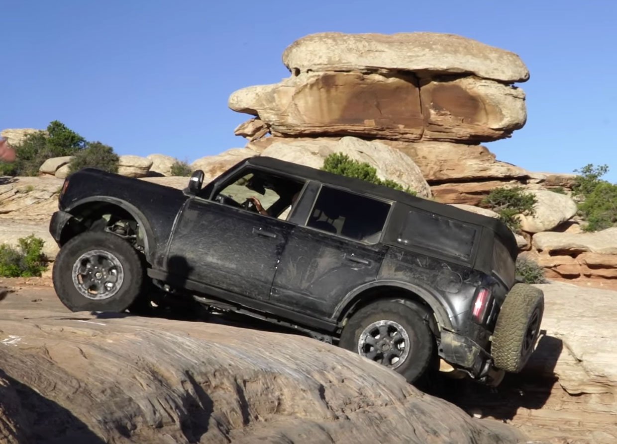 Watch the 2021 Ford Bronco Take to the Trails in Moab