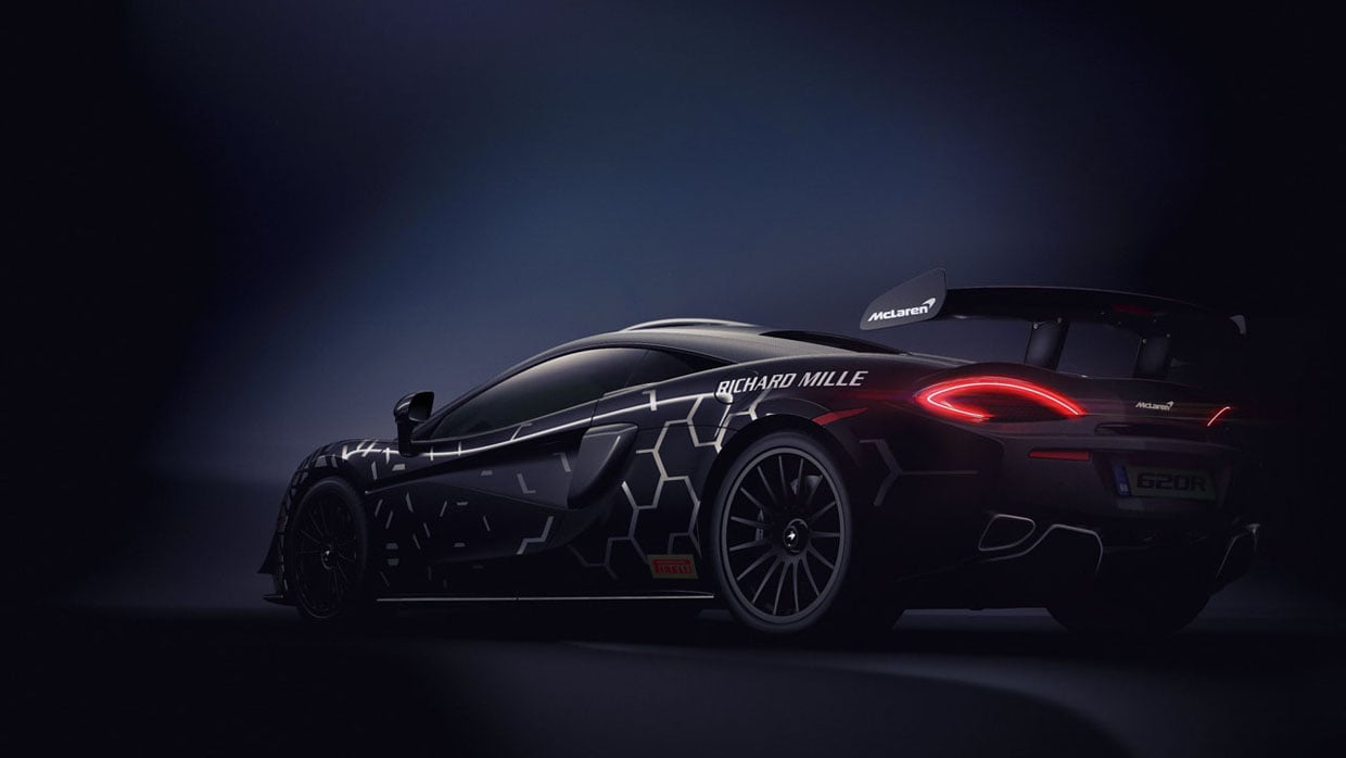 McLaren 620R is a Street-Legal Racing Car Based on the 570S GT4
