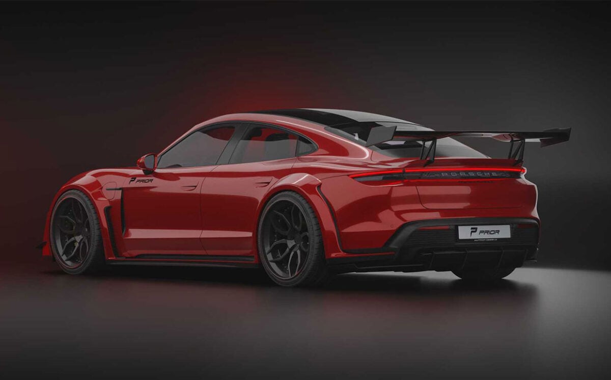 This Prior Design Modified Porsche EV has Taycan Our Breath Away