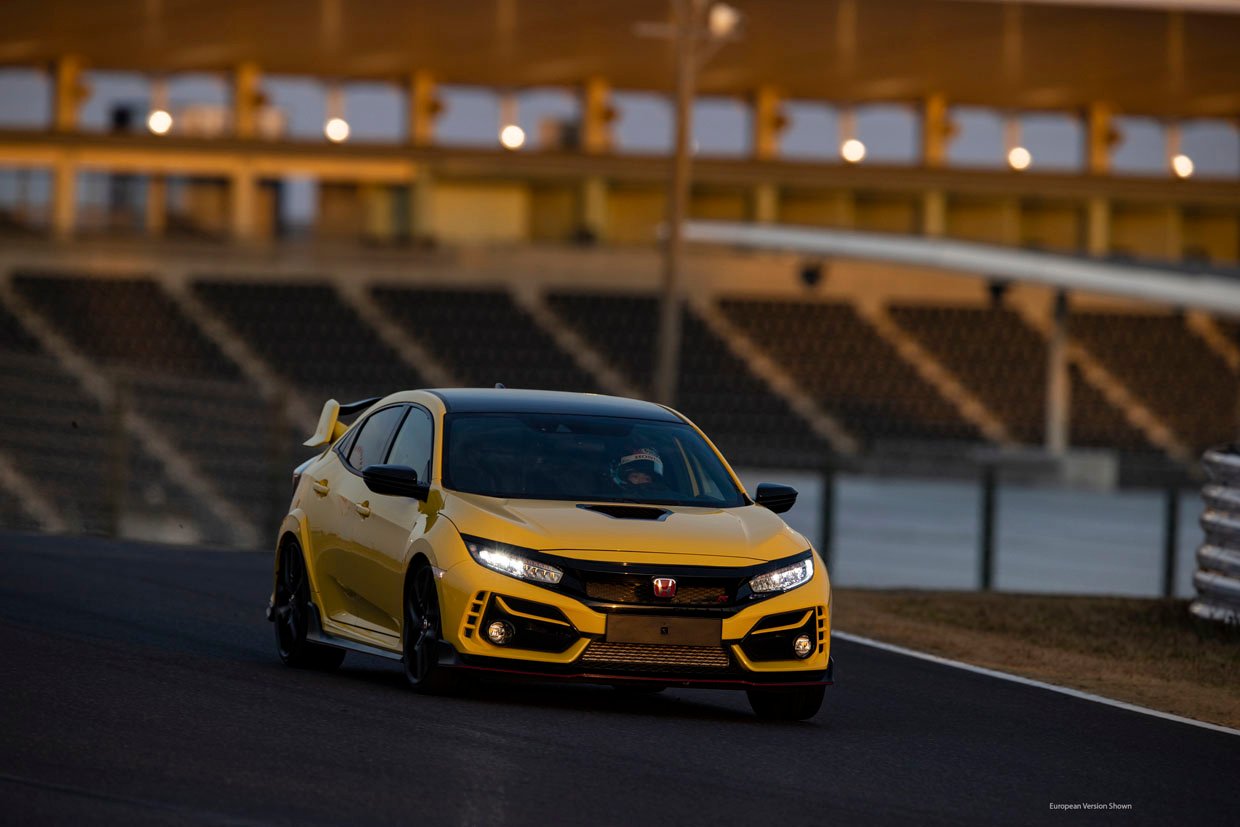 2021 honda civic type r limited edition sports car