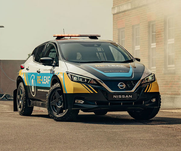 Nissan RE-LEAF EV is Designed to Provide Power in an Emergency