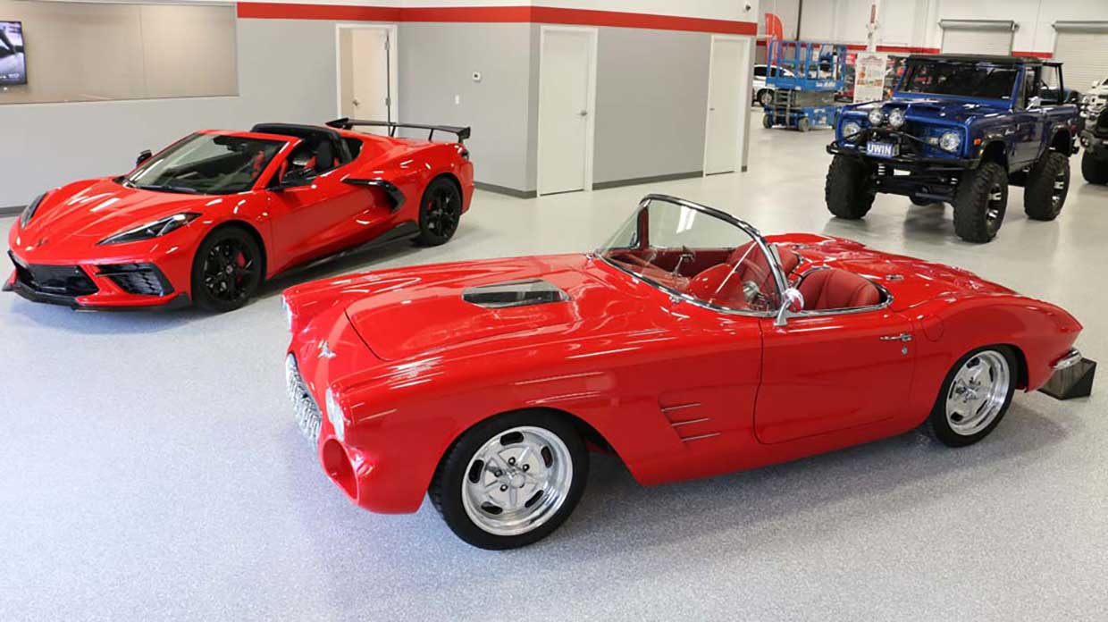 Win a C8 Corvette AND a 1962 Corvette Roadster