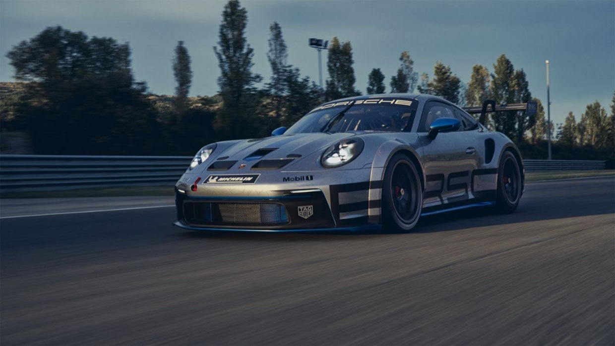 New Porsche 911 GT3 Cup Racing Car Offers More Power and Performance
