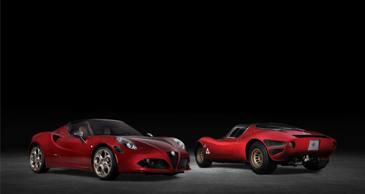 Alfa Romeo 4C Spider 33 Stradale Tributo Is the Last Hurrah for North America