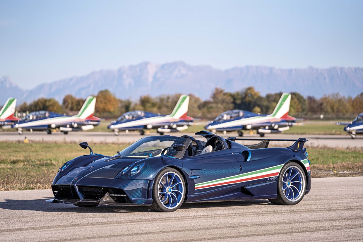 Pagani Huayra Tricolore is a $6 Million+ Tribute to the Italian Air Force