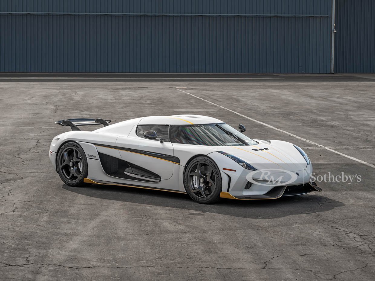 Rare 2019 Koenigsegg Regera for Sale at RM Sotheby’s Auction