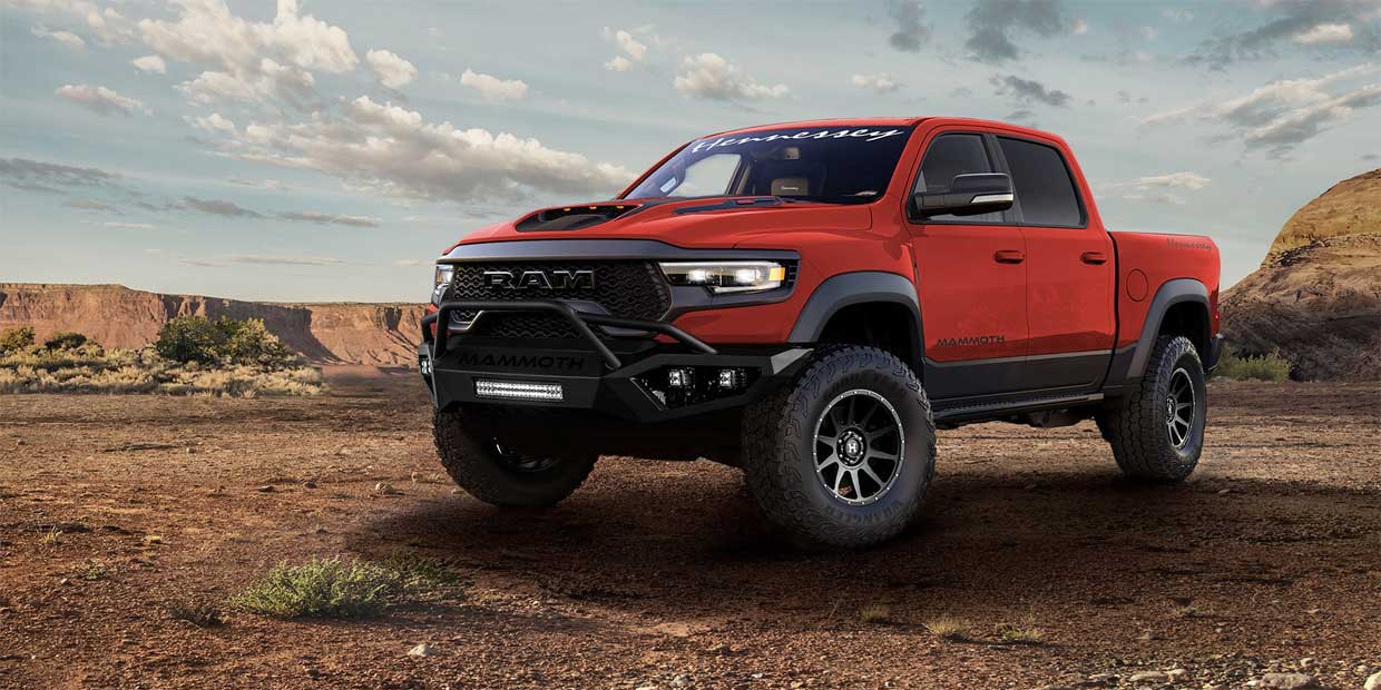 Hennessey Mammoth 1000 Squeezes Even More Power From The Ram Trx