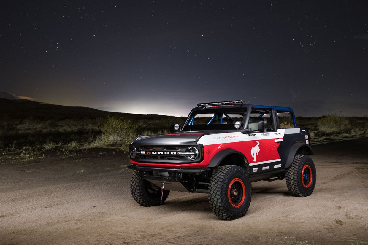 Ford Performance Bronco 4600 Racing in the ULTRA4 Stock Class