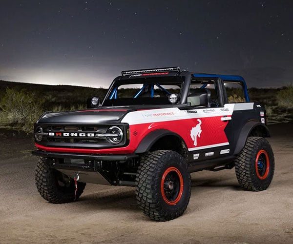 Ford Performance Bronco 4600 Racing in the ULTRA4 Stock Class