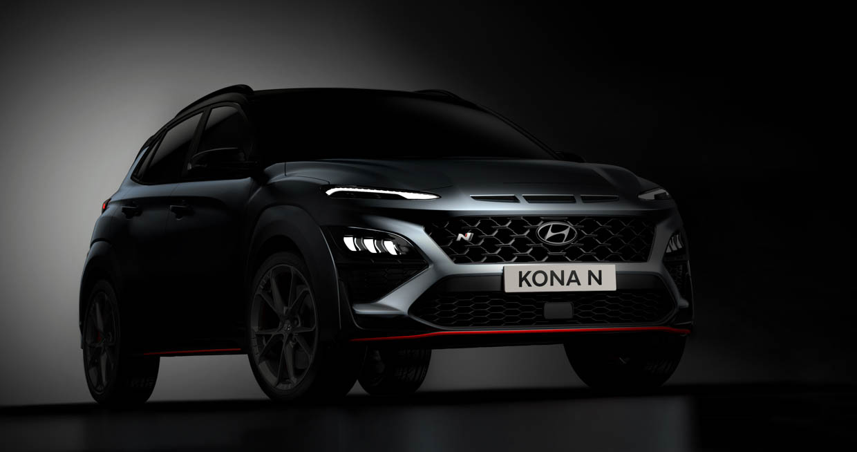 Hyundai Kona N Teased: KONA N The Barbarian