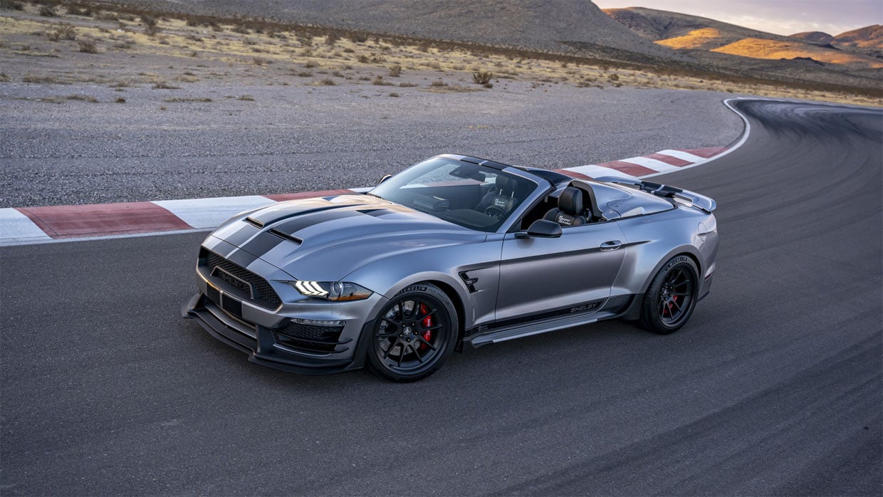 Shelby Unveils the Super Snake Speedster a Mustang Roadster