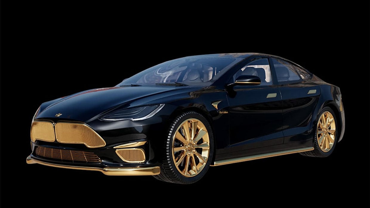 Tesla Model Excellence 24K is Hideously Expensive