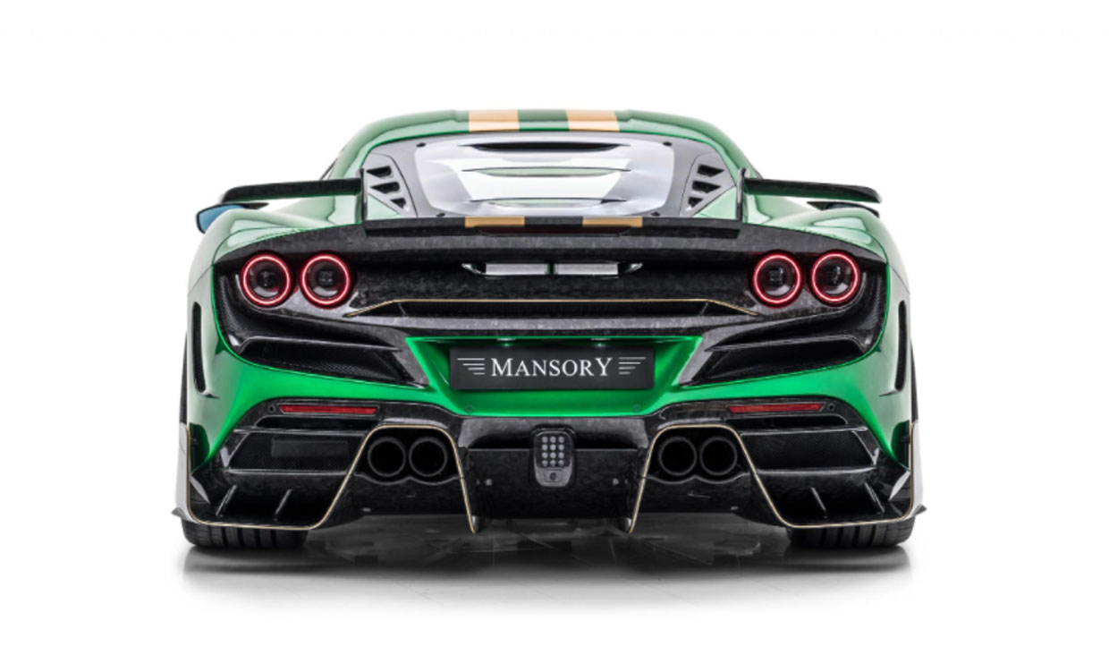 Mansory F8XX is a Completely Customized Ferrari F8 Tributo