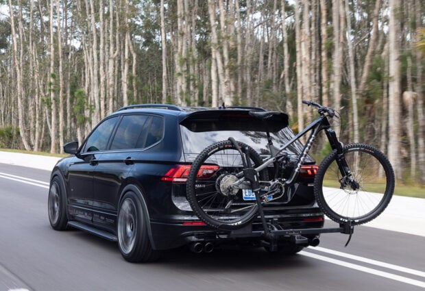 2021 VW Tiguan SE R-Line Black RiNo Concept Wants to Take You Mountain Biking