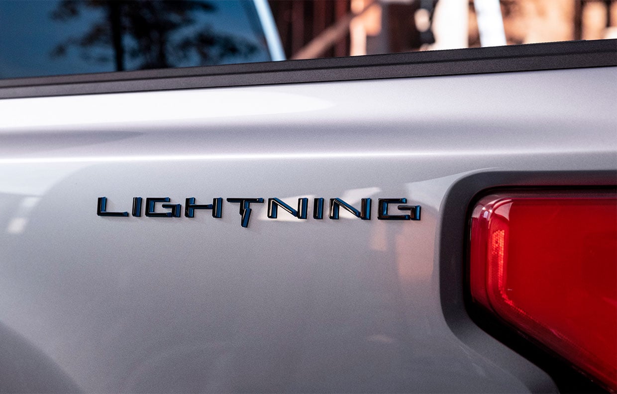 The Electric Ford F-150 Has a Name, and It’s “Lightning”