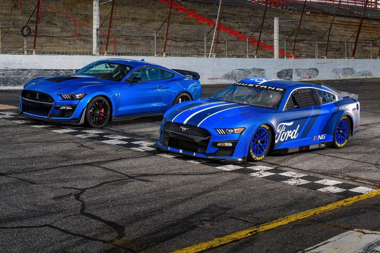 Ford Reveals 2022 Next Gen Mustang for NASCAR Cup Series