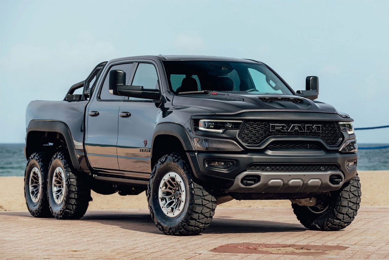 Dodge ram trx габариты