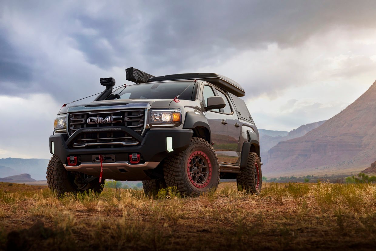 GMC Canyon AT4 OVRLANDX Concept is Ready for the Great Outdoors