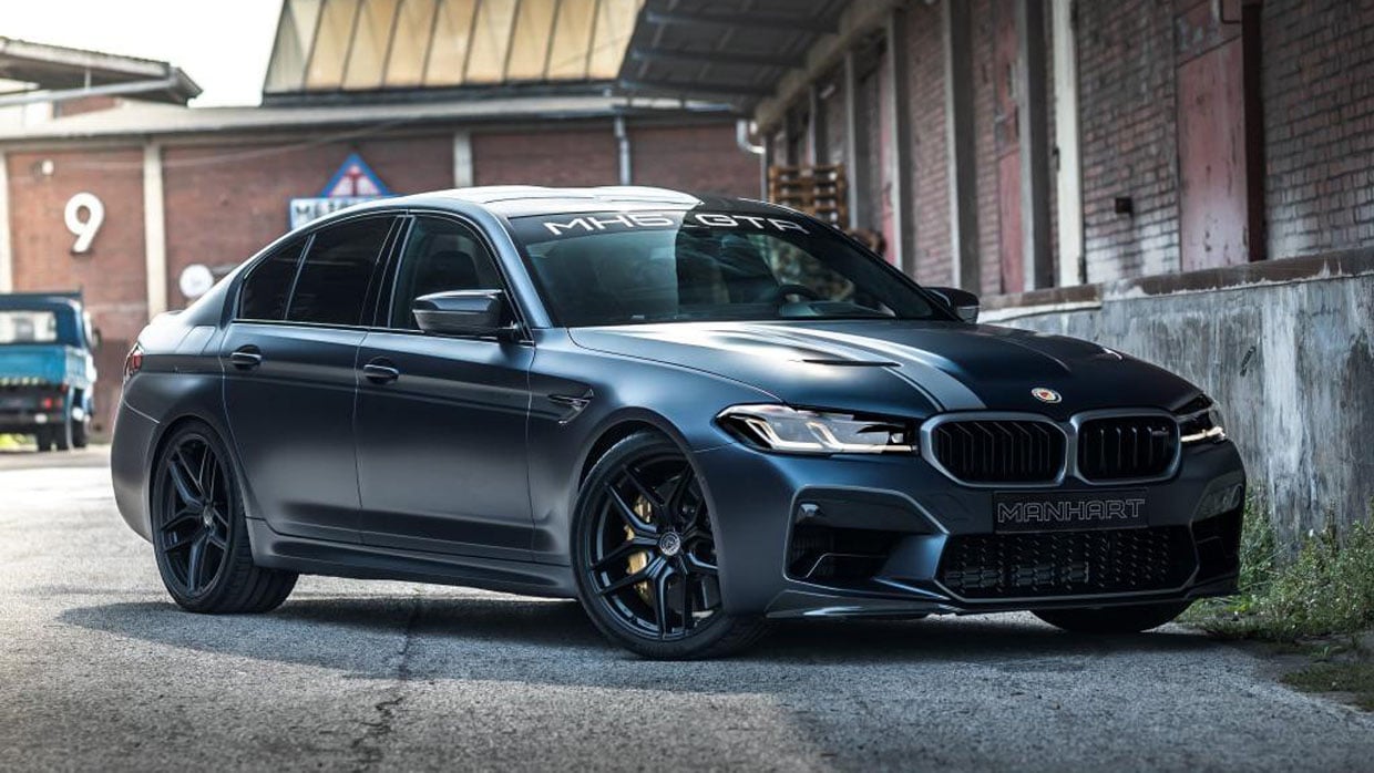 Manhart's BMW M5 CS Is Ready To Pull the Trigger on Supercars -  autoevolution