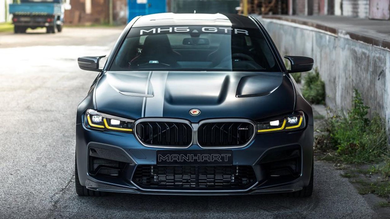 Manhart Massages the BMW M5 CS into the MH5 GTR