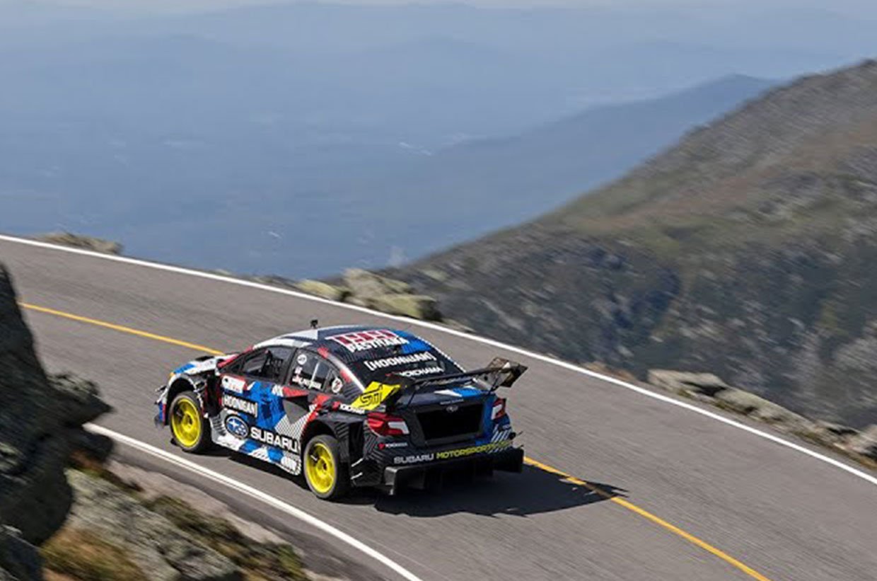 Travis Pastrana Crushes the Mount Washington Hill Climb Record in His Tricked Out Subaru