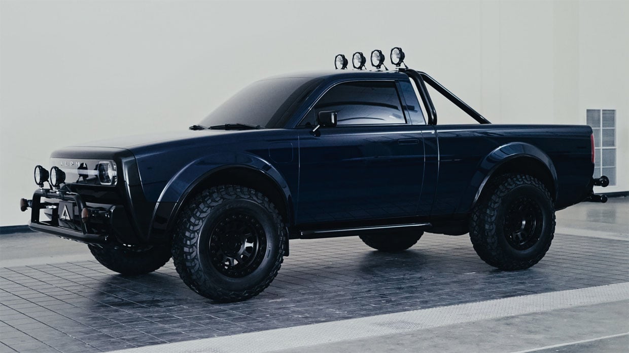 Alpha Wolf Electric Pickup Goes on Display in LA