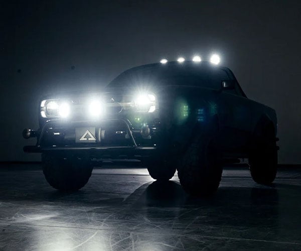 Alpha Wolf Electric Pickup Goes on Display in LA