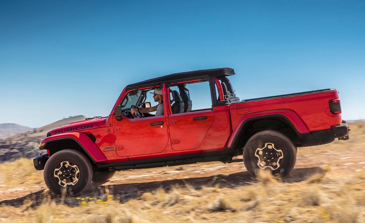 Jeep Gladiator Dual-Door Option Brings Half Doors to Jeep’s Truck