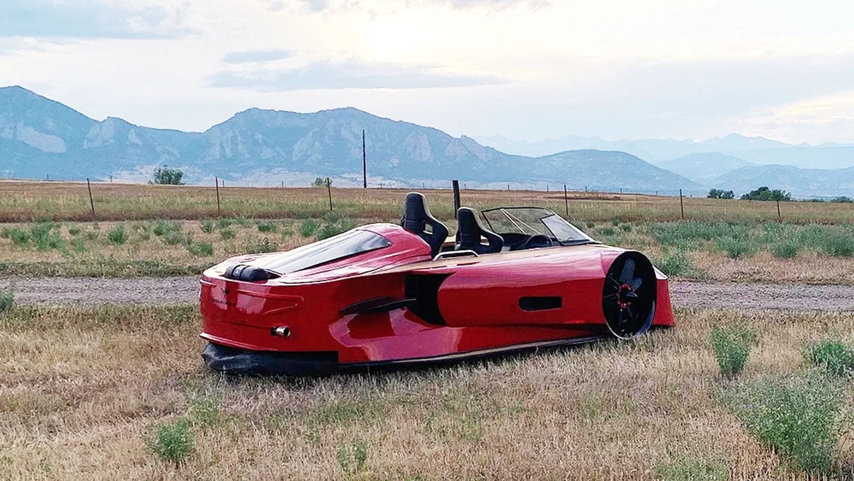 VonMercier Arosa Sports Hovercraft Looks Like a Floating Hypercar