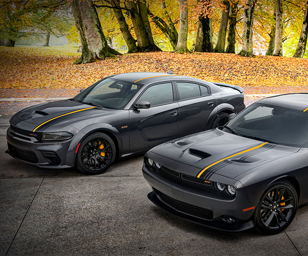 2022 Dodge Charger + Challenger Get Orange and Black Just in Time for Halloween