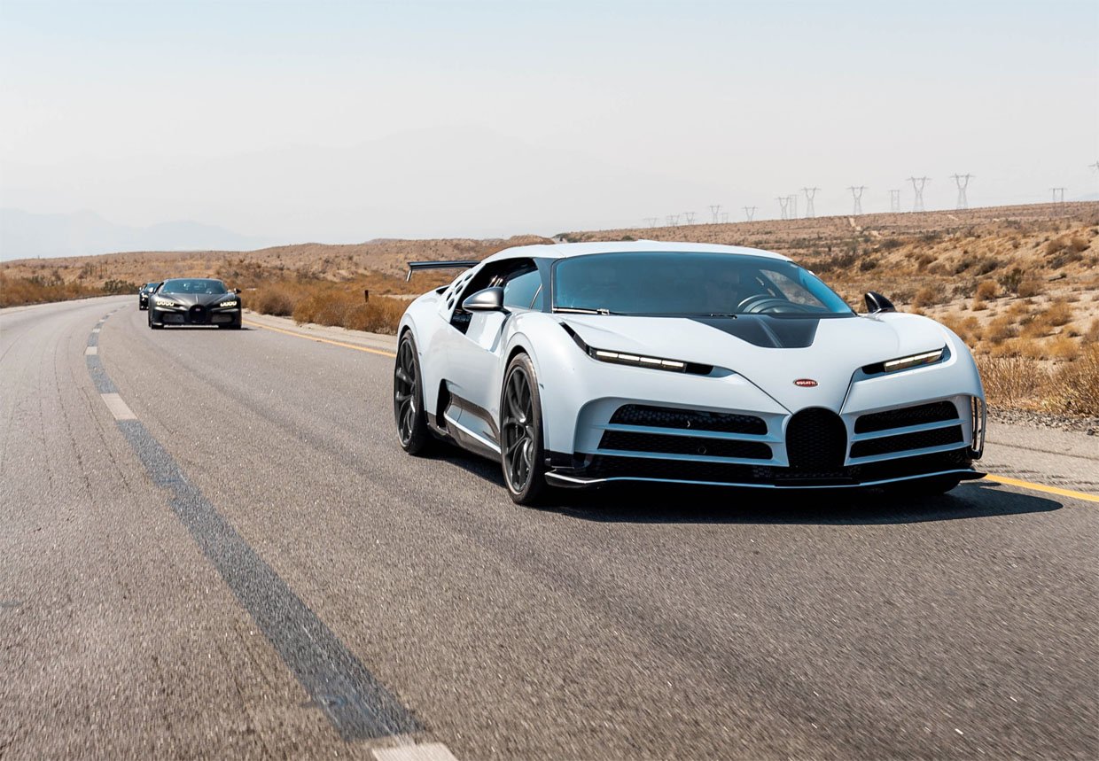 Bugatti Centodieci Survives Hot Weather Testing in the Arizona Desert