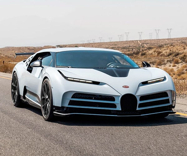 Bugatti Centodieci Survives Hot Weather Testing in the Arizona Desert