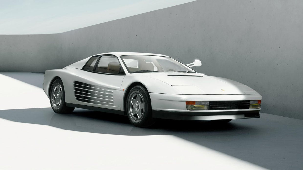 Restomodded Ferrari Testarossa – Restorossa?