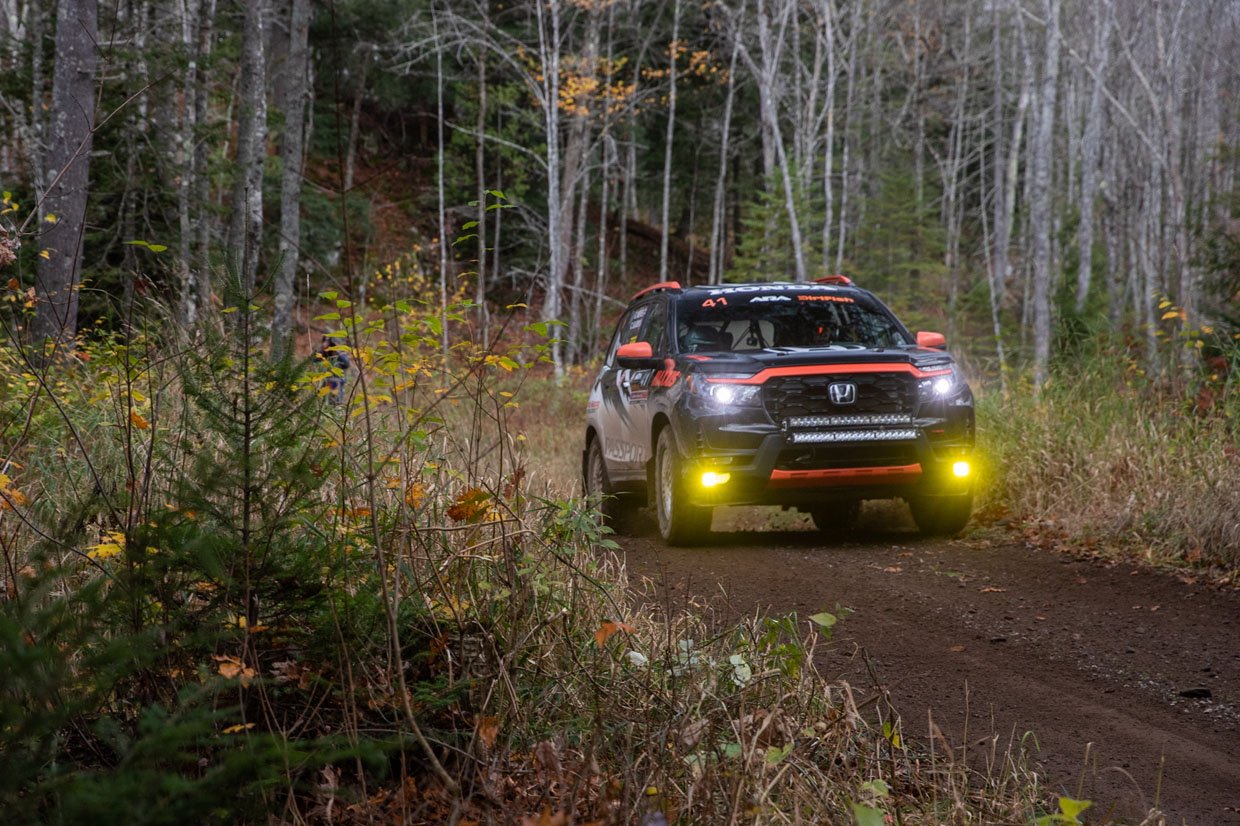 This Honda Passport Rally Racer Is Mostly Stock